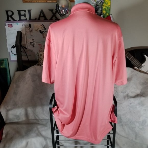 PGA Tour Peach Golf/Tennis S/S Golf Polo - Picture 5 of 8